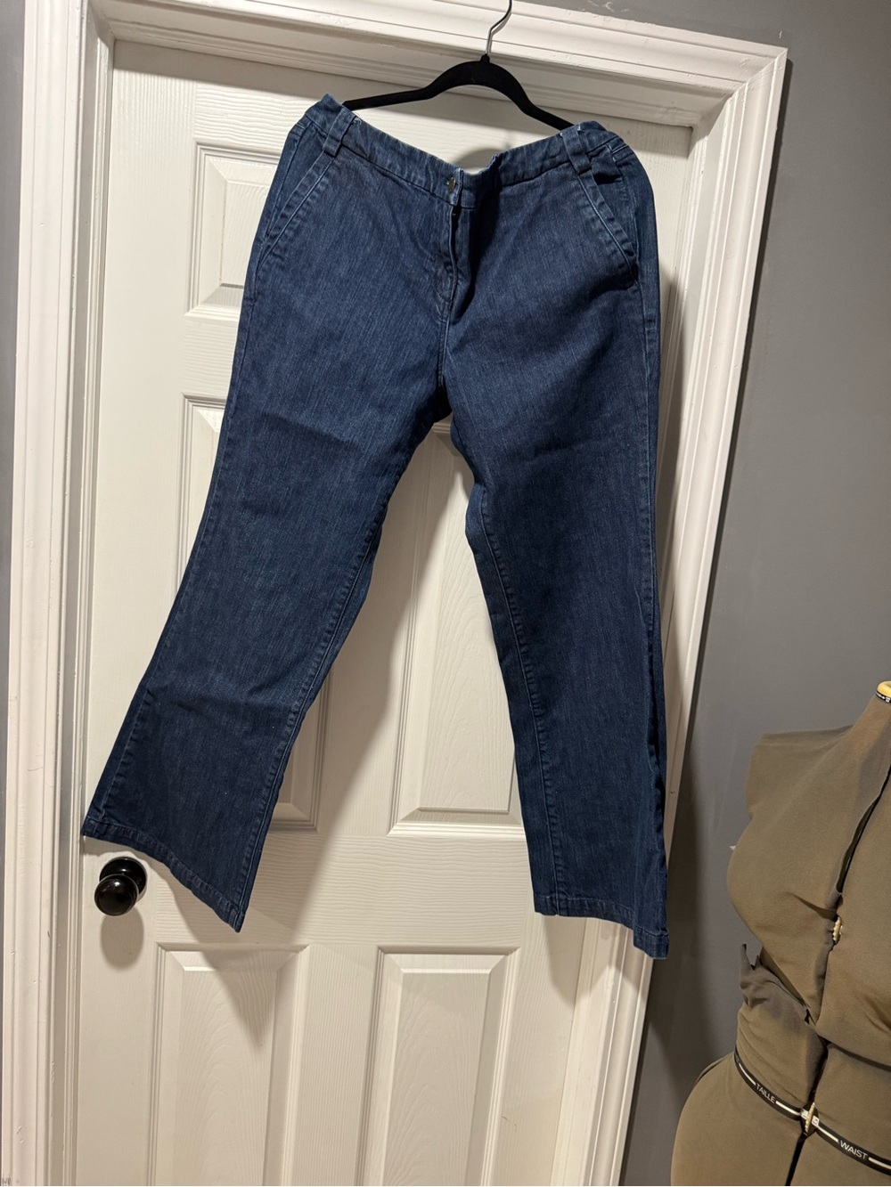 New York & Company Light and Dark Blue Denim Jeans